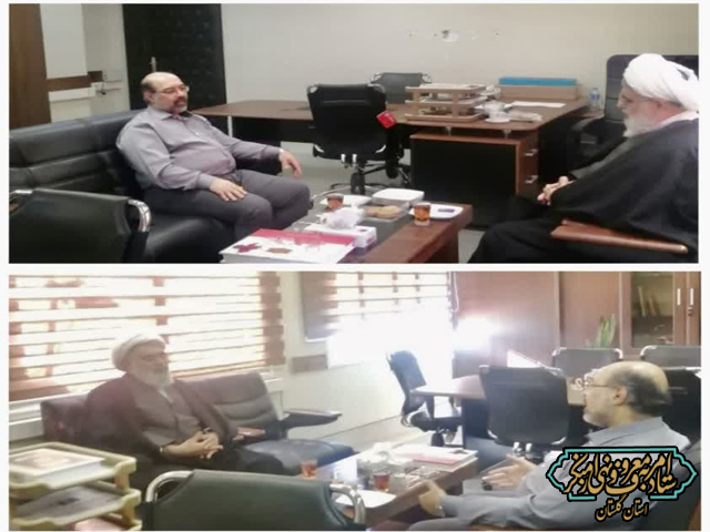دیدار دبیر ستاد امربه‌معروف و نهی از منکر گلستان با سرپرست دفتر امور شهری و شوراهای استانداری